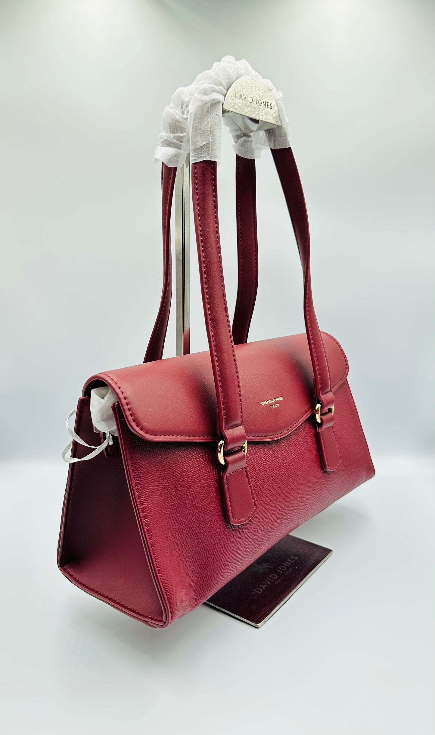David Jones Shoulder Bag Windsor Wine-New Collection