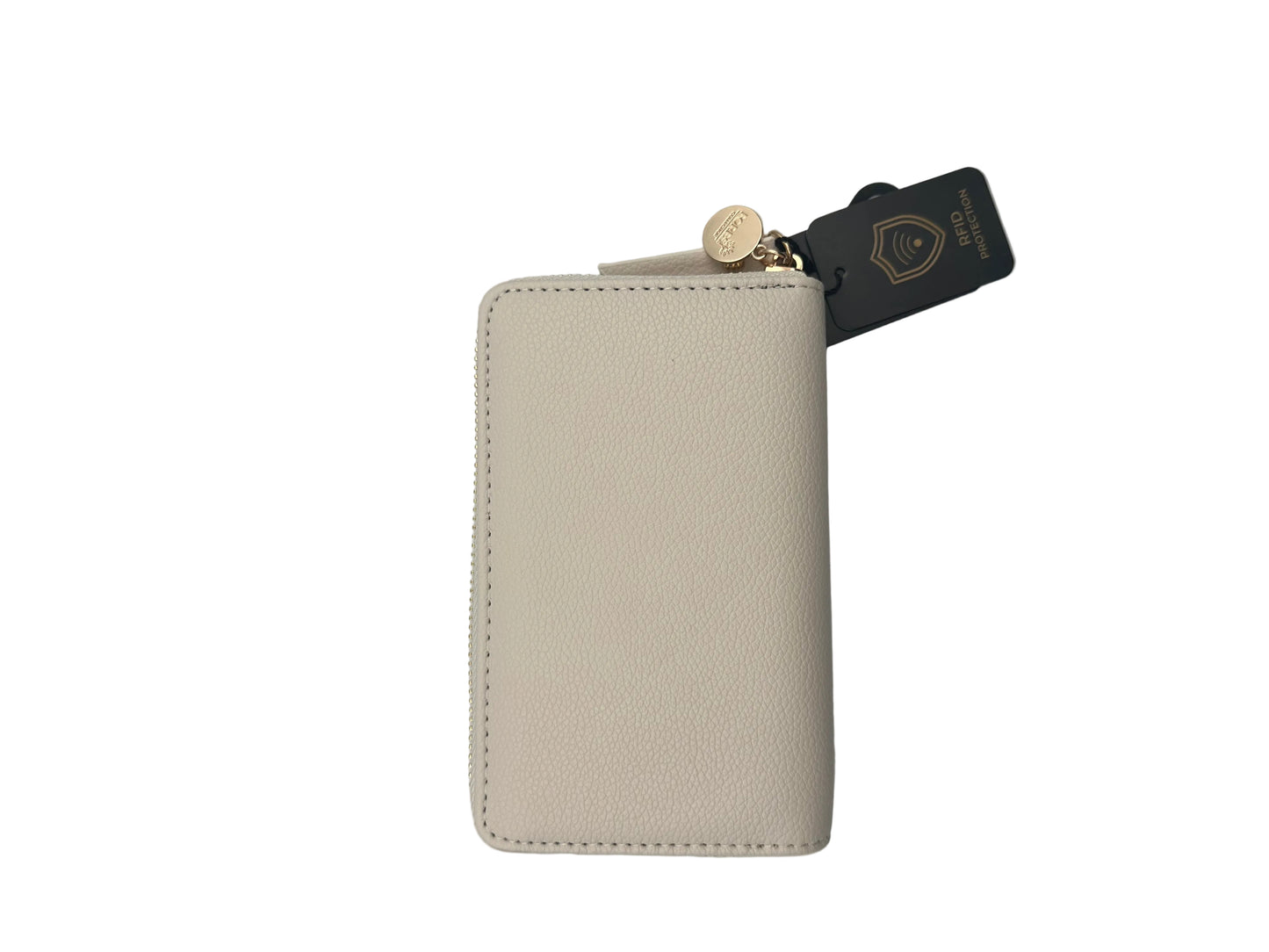 Afternoon Tea Embroidered RFID Wallet – Faux Leather