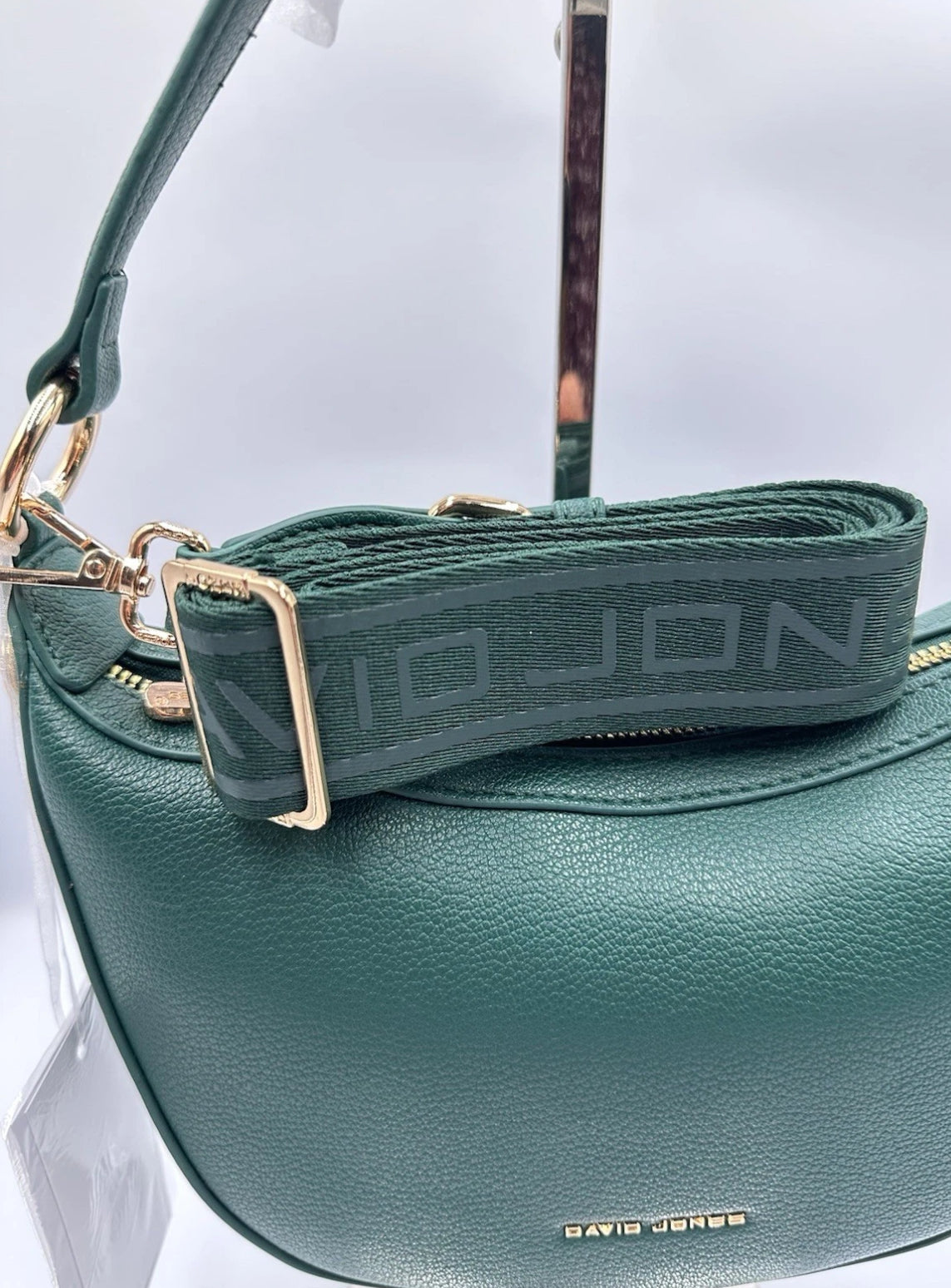 David Jones Burgundy Shoulder Bag