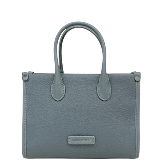 David Jones Small Tote Handbag Eco Leather Detachable Shoulder Strap