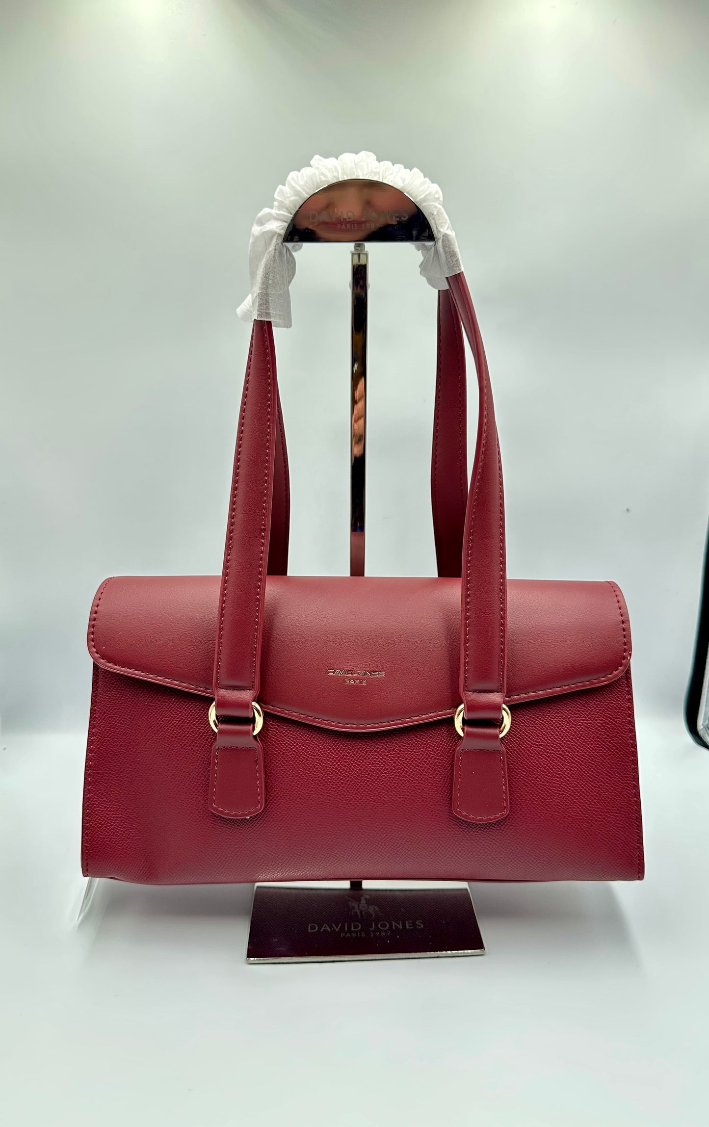 David Jones Shoulder Bag Windsor Wine-New Collection