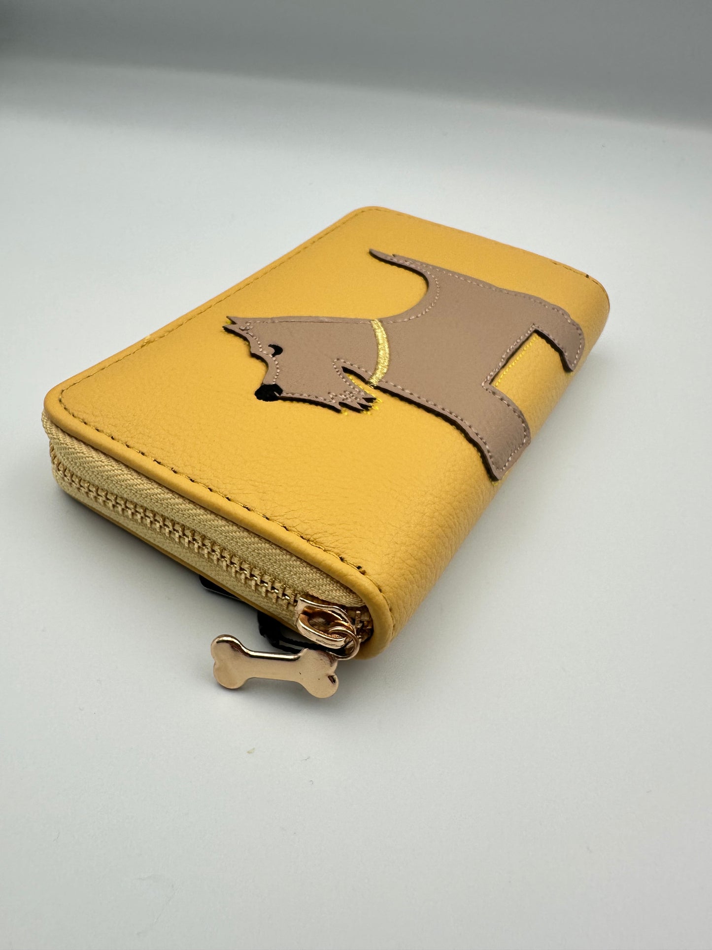 Scottie Dog Applique Wallet - Compact and Cute Purse