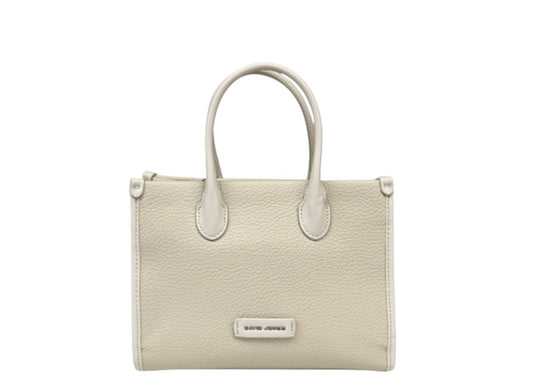 David Jones Small Tote Handbag Eco Leather Detachable Shoulder Strap