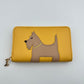 Scottie Dog Applique Wallet - Compact and Cute Purse