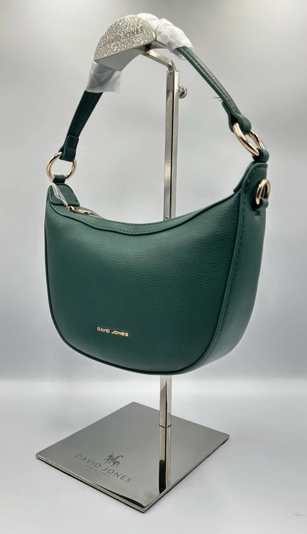 David Jones Burgundy Shoulder Bag