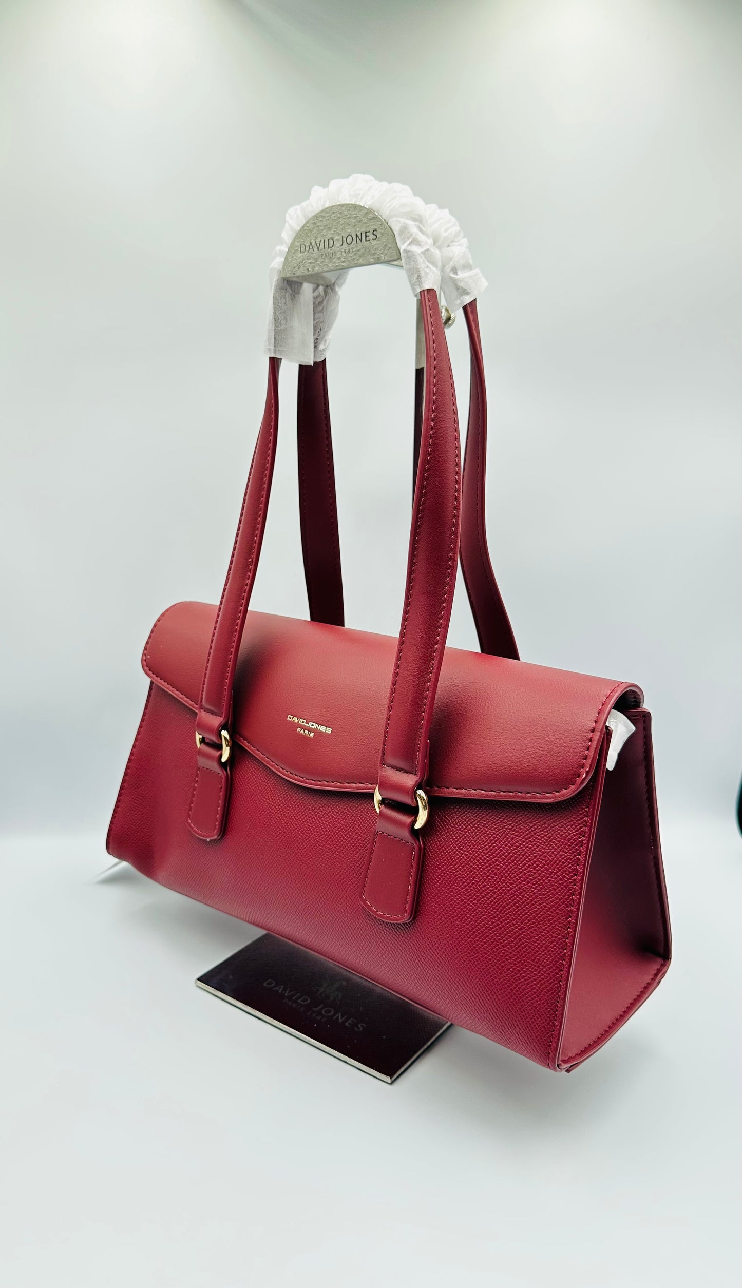 David Jones Shoulder Bag Windsor Wine-New Collection