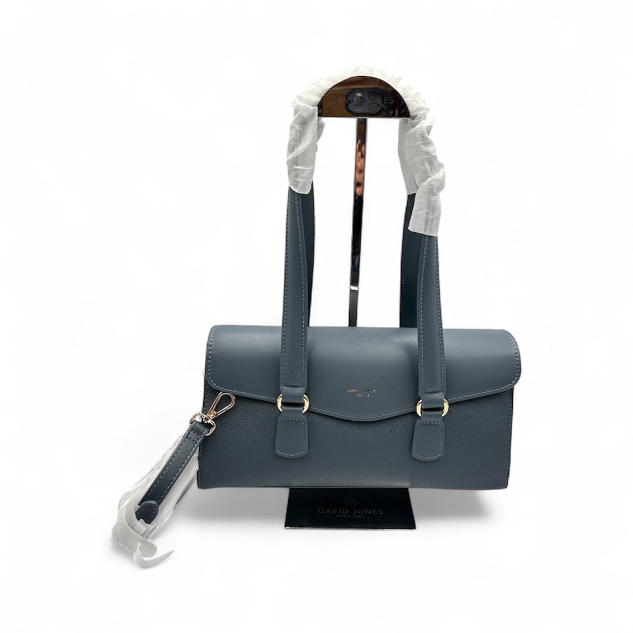 Soirose David Jones Handbag- Shoulder Bag Faux Leather New Bering Sea Colour
